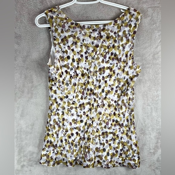 PENDLETON 100% Silk Sleeveless Blouse Large - Picture 6 of 12